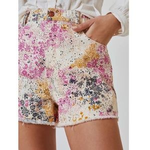 Anthropologie Pilcro Scrunchie Shorts